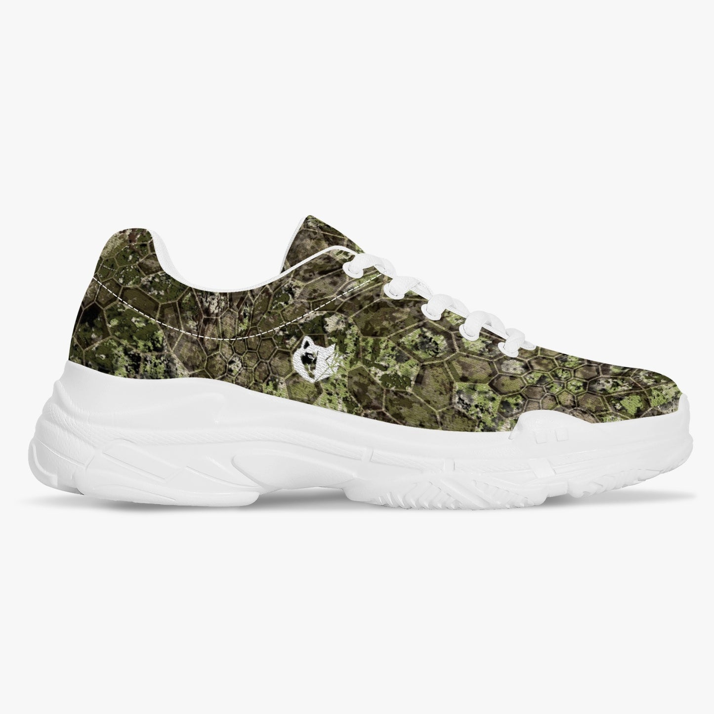 MACHINEDOG.COM COIN TRENDY CHUNKY SNEAKERS - OC Camo