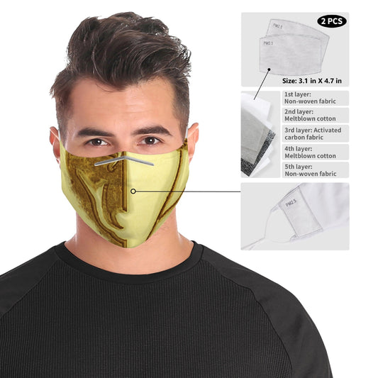 Machinedog Cloth Face Mask For Adults