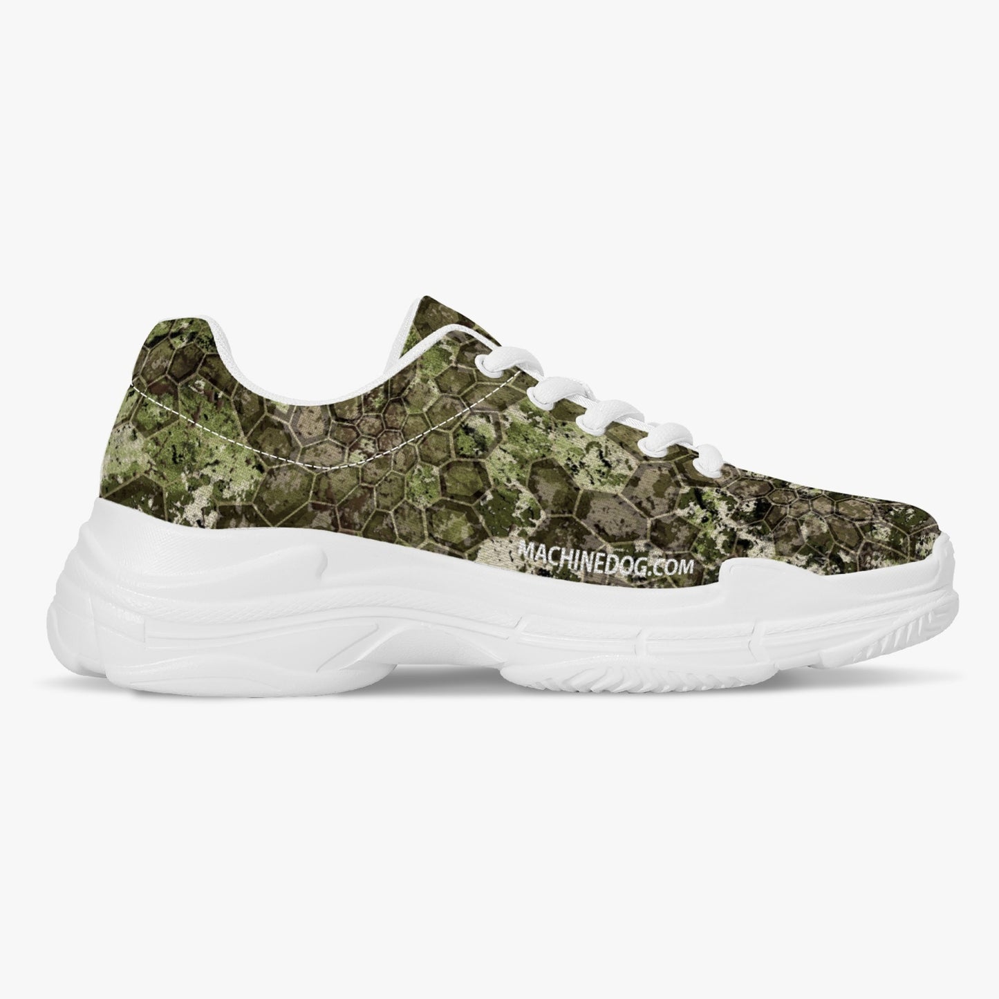 MACHINEDOG.COM COIN TRENDY CHUNKY SNEAKERS - OC Camo