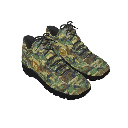 MACHINEDOG NFT HIKING SHOES - Distressed Camo