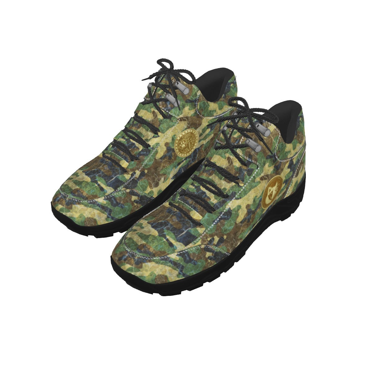 MACHINEDOG NFT HIKING SHOES - Distressed Camo