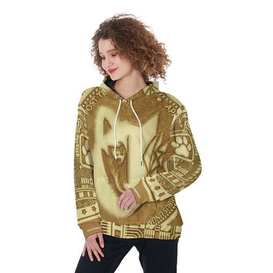 WOMEN'S PULLOVER HOODIE - MACHINEDOG COIN