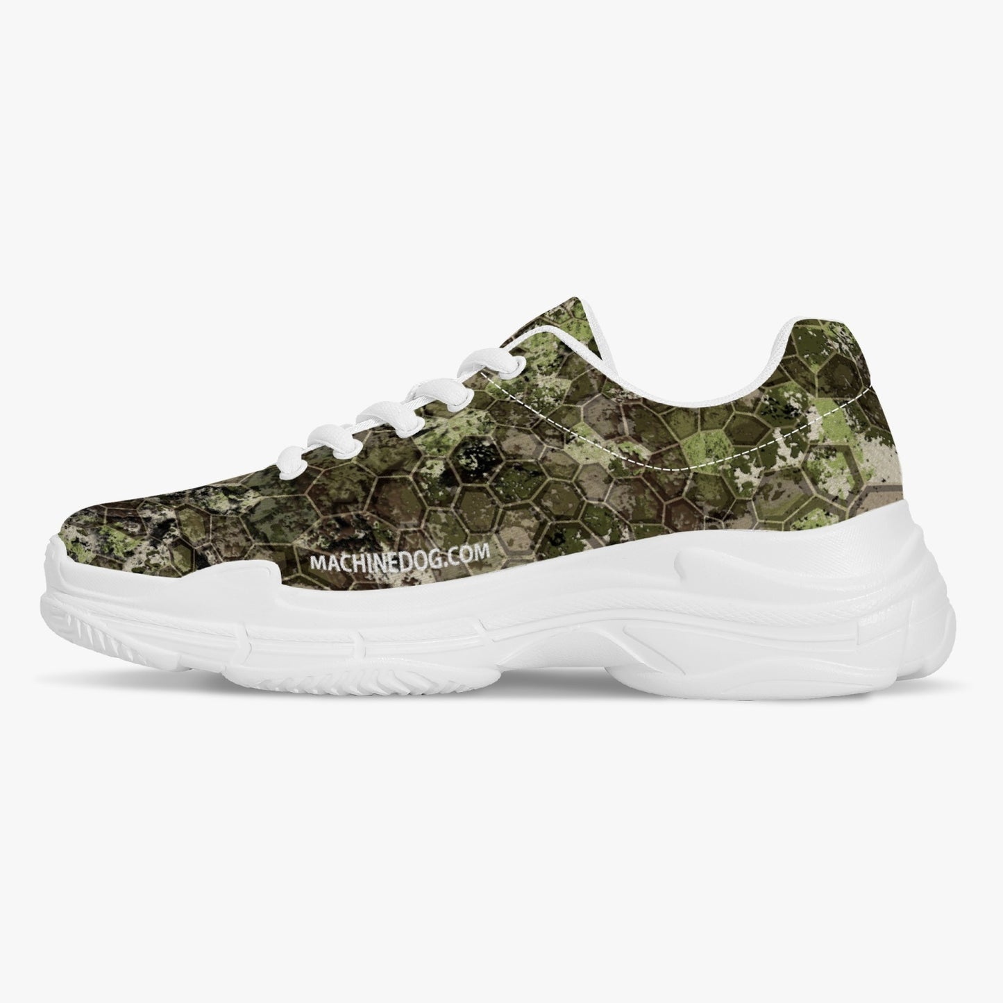 MACHINEDOG.COM COIN TRENDY CHUNKY SNEAKERS - OC Camo