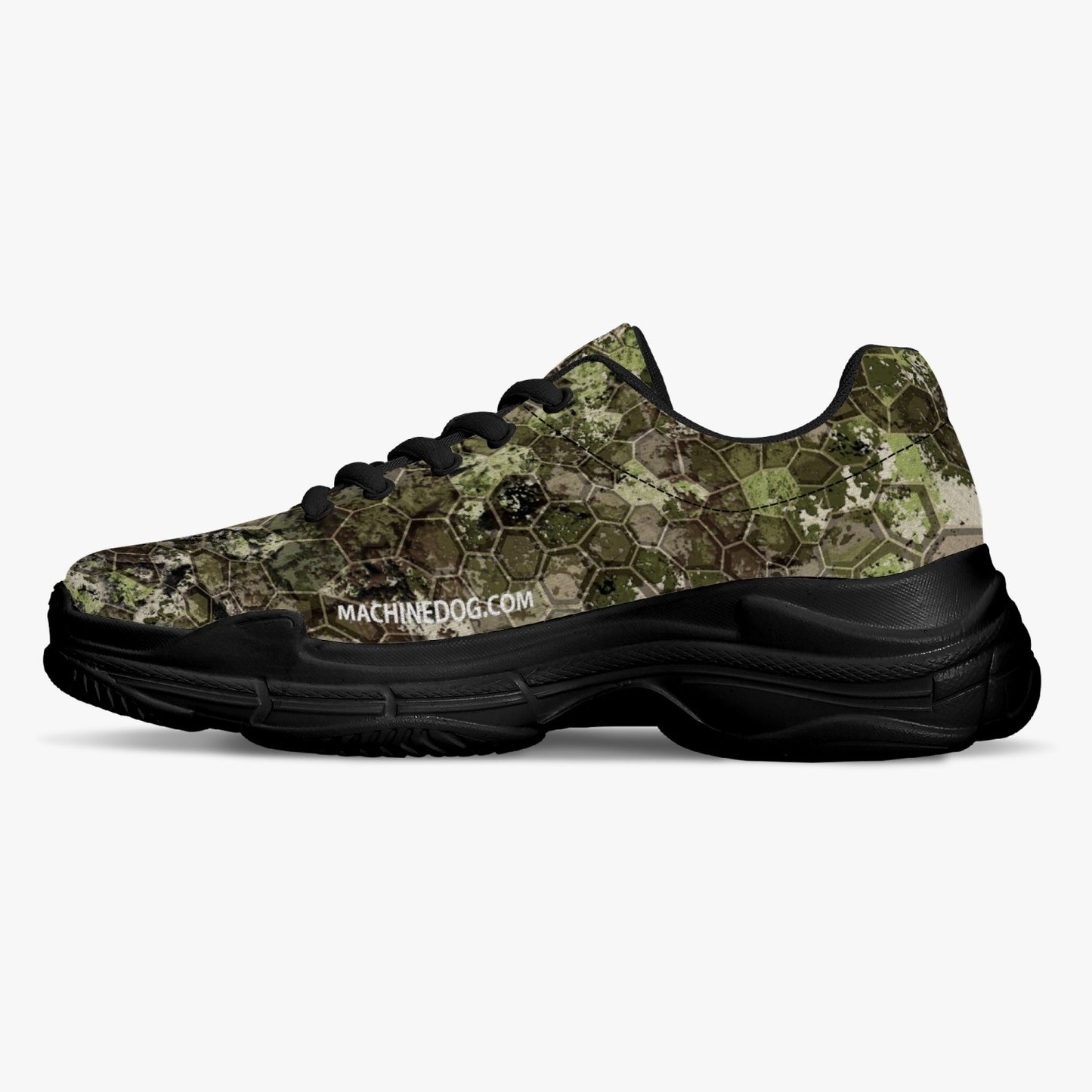 MACHINEDOG.COM COIN TRENDY CHUNKY SNEAKERS - OC Camo