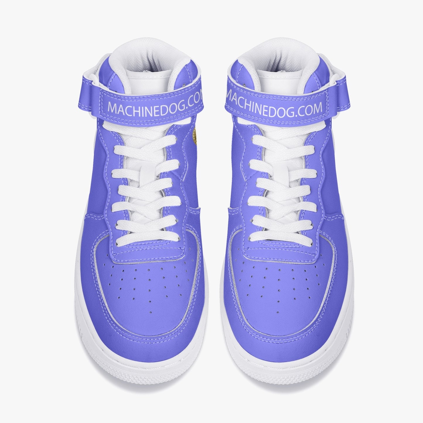 Machinedog.com Coin High-Top Leather Sports Sneakers