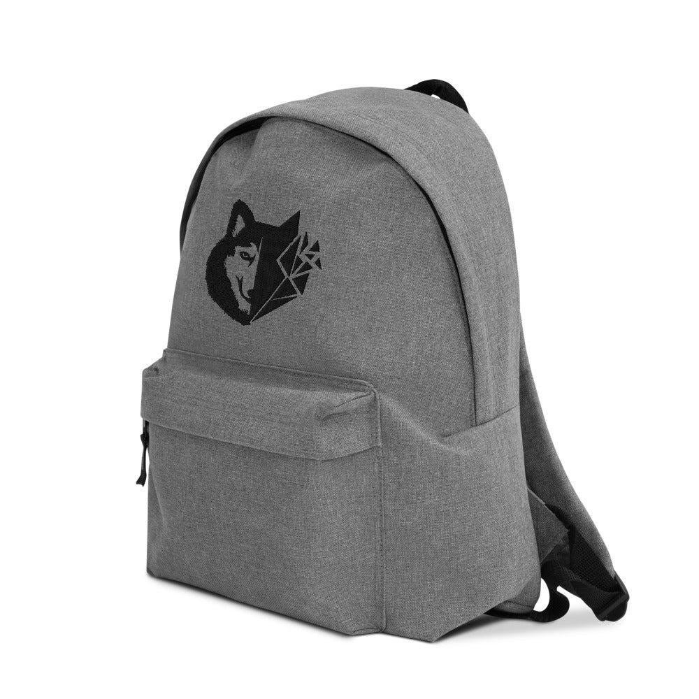 Machinedog Embroidered Backpack