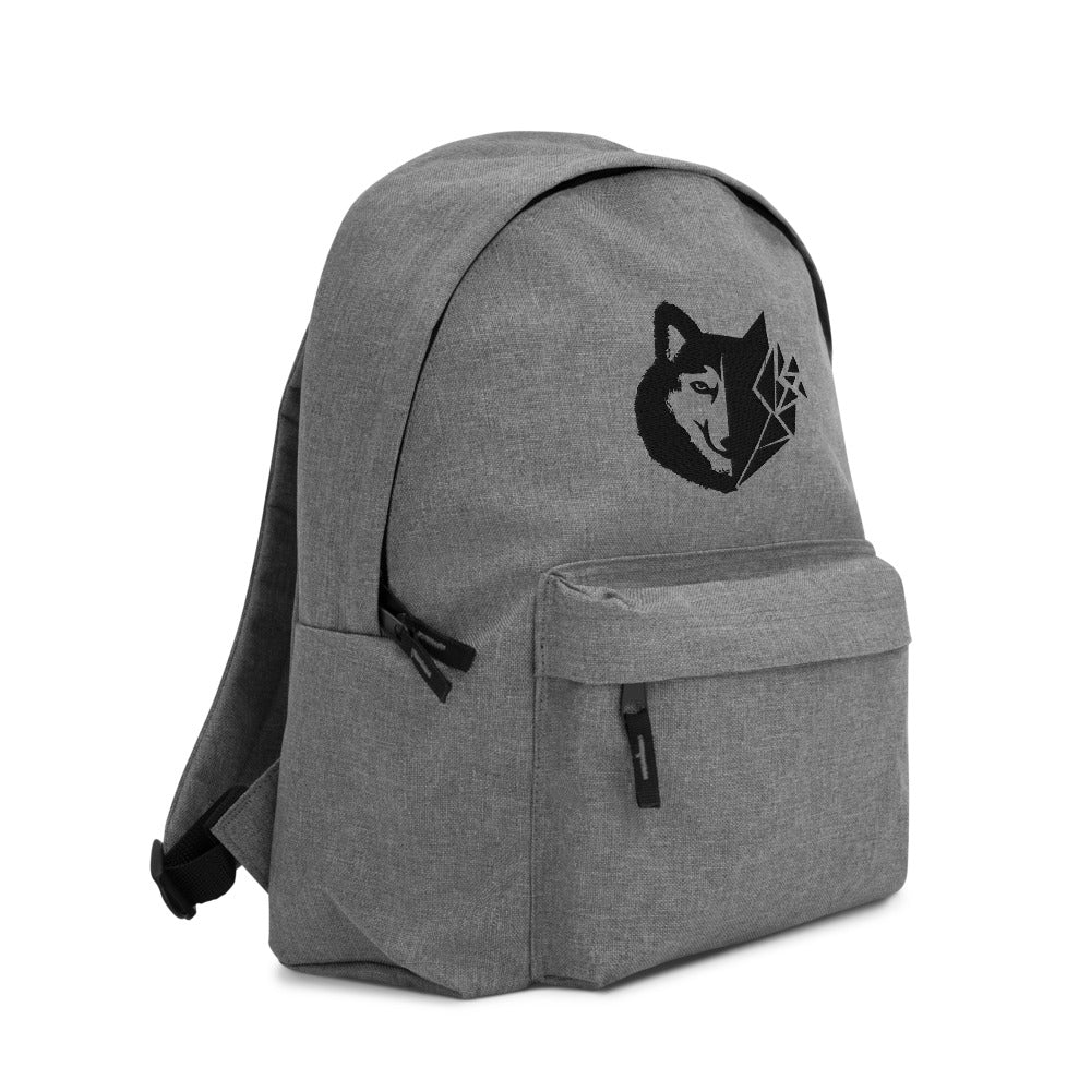 Machinedog Embroidered Backpack